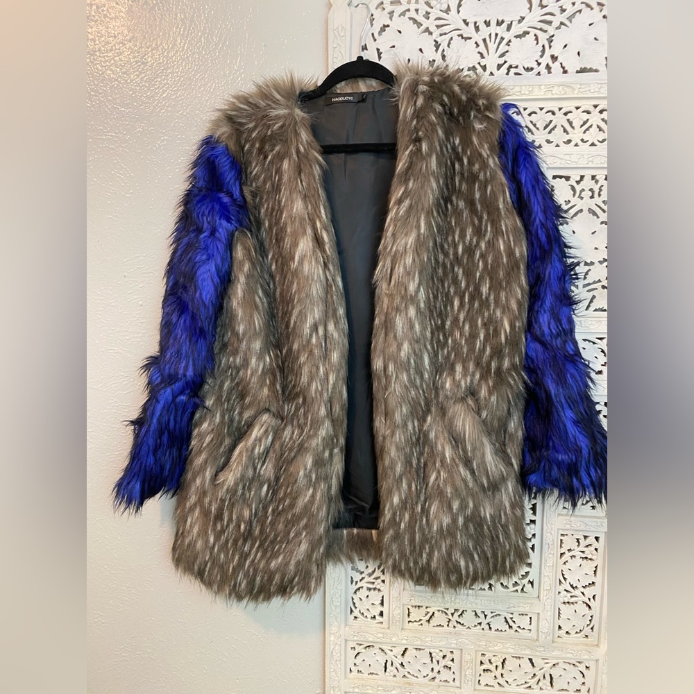 Fun, faux fur jacket